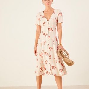Reformation | Locklin Dress Magdalena Floral sz8 NWOT